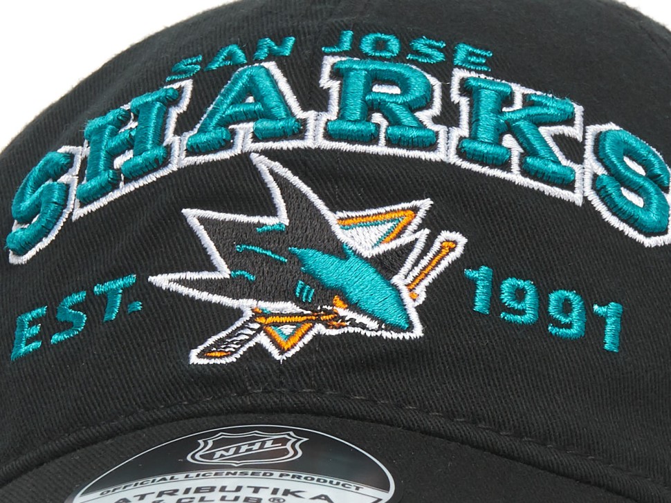 Бейсболка ATRIBUTIKA & CLUB San Jose Sharks, черн. 31216