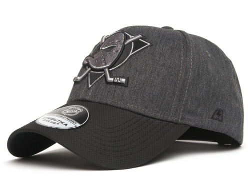 Бейсболка ATRIBUTIKA & CLUB Anaheim Ducks, серо-черн. 31545