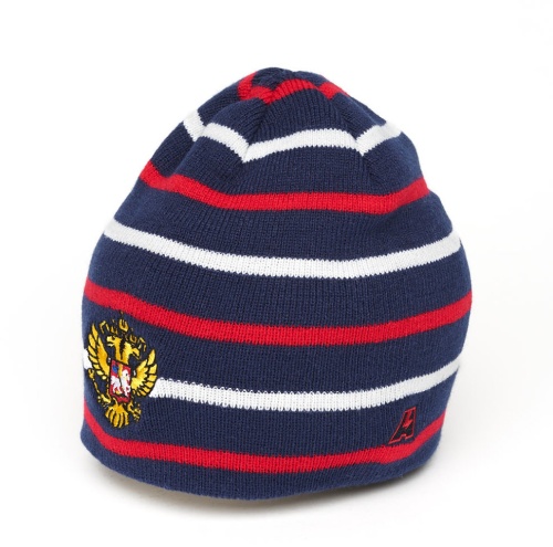 Шапка ATRIBUTIKA & CLUB детская Россия, син.-красн.-бел. 11382