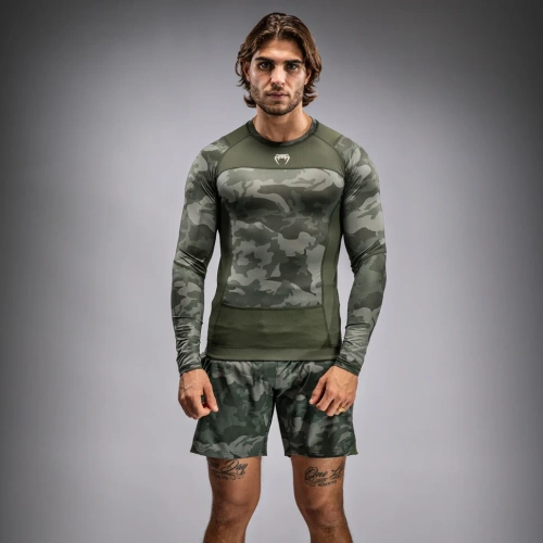Рашгард Venum G-Fit Air Men's L-S Rashguard - Army Camo Ven05008-534