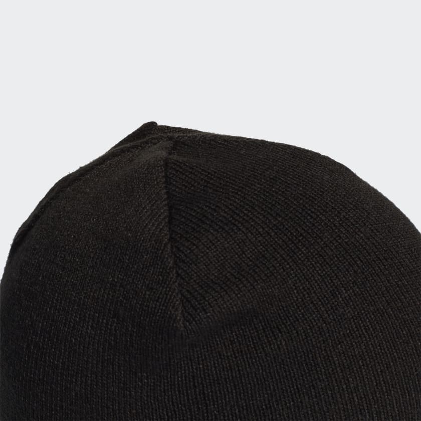 Шапка Adidas LOGO WOOLIE     BLACK/BLACK/WHITE FS9022