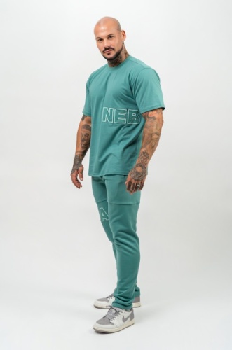 Футболка Nebbia Loose T-shirt DEDICATION 709 Green