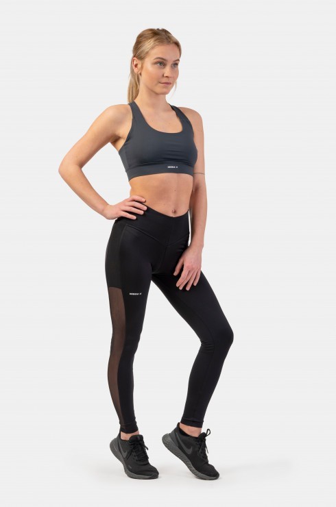 Топ NEBBIA Active Sports Bra with medium impact 413 Dark grey
