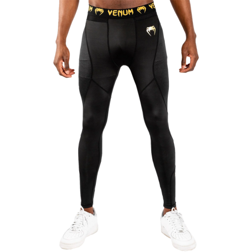 Компрессионные штаны Venum G-Fit Compression Tights - Black/Gold ven03727-126