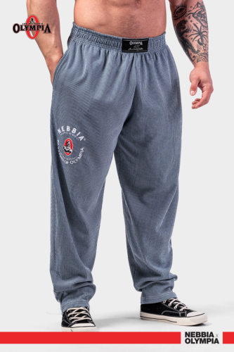 Брюки Nebbia Oversized Sweat Joggers SIGNATURE 796 Blue