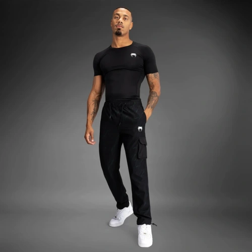 Брюки спортивные Venum Trooper Men's Tracksuit Pants - Black/Forest Green Ven05358-102