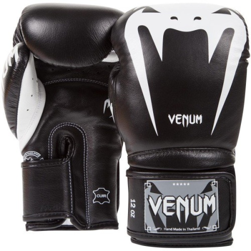 Перчатки боксерские Venum Giant 3.0 Black Nappa Leather 100601