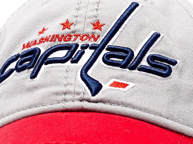 Бейсболка ATRIBUTIKA & CLUB Washington Capitals, серо-красн. 29058