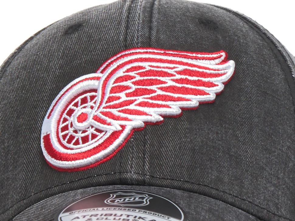 Бейсболка ATRIBUTIKA & CLUB Detroit Red Wings, черн. 31767