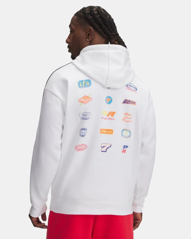 Толстовка Under Armour Pjt Rck Icon Fleece Hdy 1389916-100