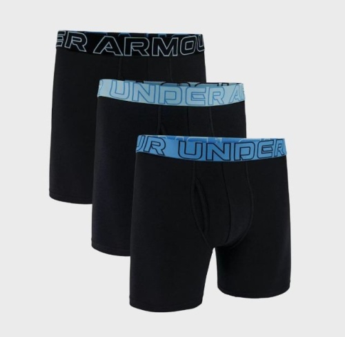 Трусы Under Armour M UA Perf Cotton 6in - 3pk 1383889-003