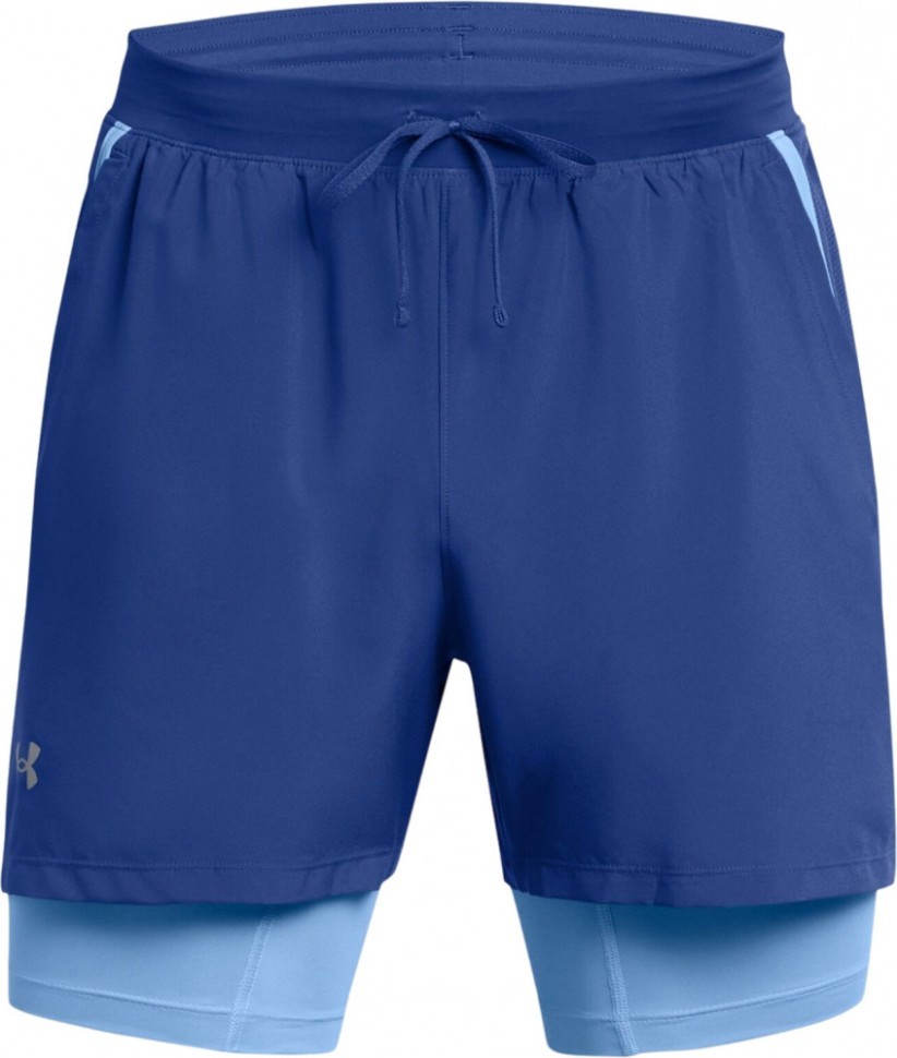 Шорты Under Armour UA LAUNCH 5'' 2-IN-1 SHORTS 1382640-432