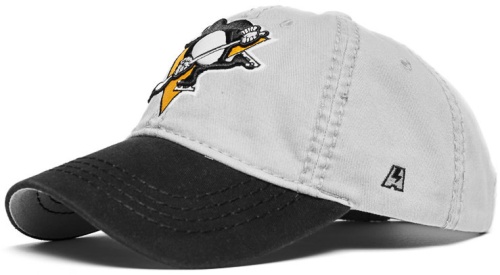 Бейсболка ATRIBUTIKA & CLUB Pittsburgh Penguins, серо-черн. 29067