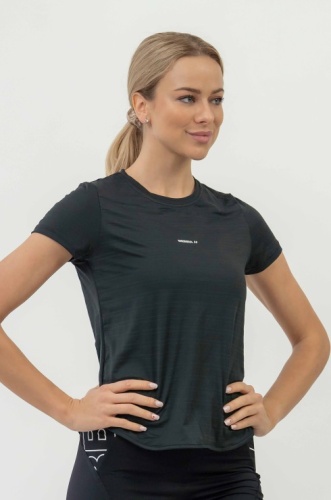 Футболка Nebbia 438 fit activewear t-shirt Airy black