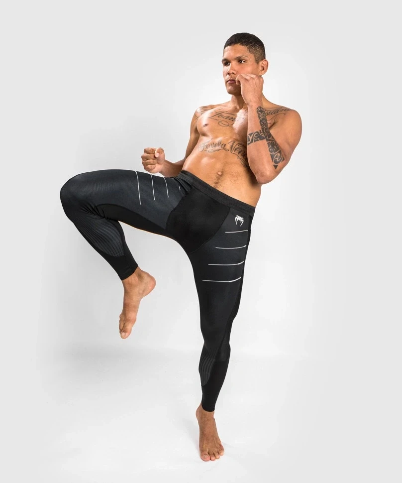 Компрессионные штаны Venum Biomecha Spats - Black/Grey ven04783-109