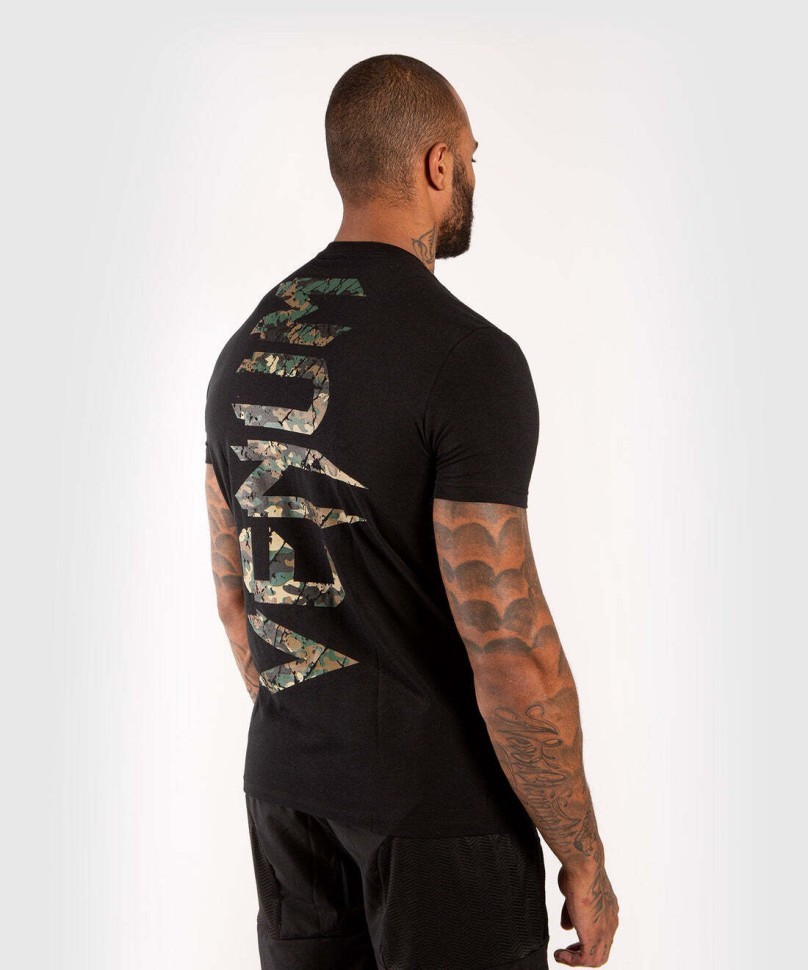 Футболка Venum Original Giant T-Shirt - Black/Forest Camo VEN02597-121