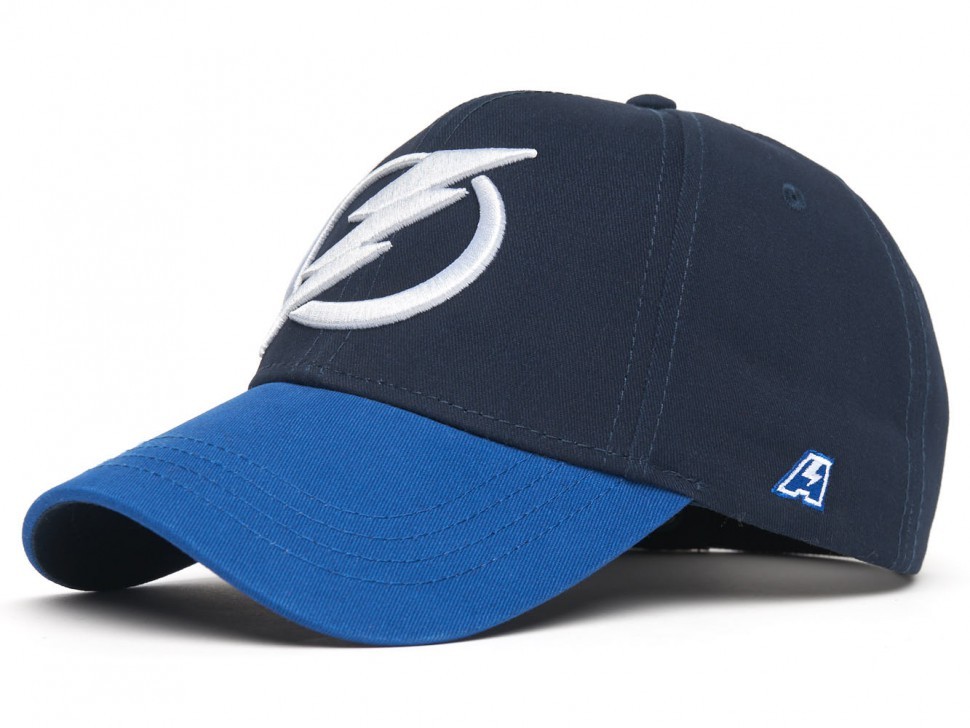 Бейсболка ATRIBUTIKA & CLUB Tampa Bay Lightning, син.-голуб. 31226