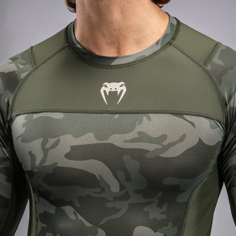 Рашгард Venum G-Fit Air Men's L-S Rashguard - Army Camo Ven05008-534