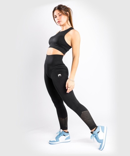 Леггинсы Venum бесшовные Sparring Seamless Leggings Black ven04459-001