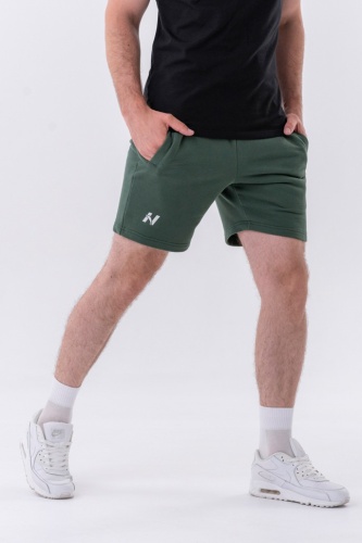 Шорты Nebbia Relaxed-fit Shorts with Side Pockets 319 D.green