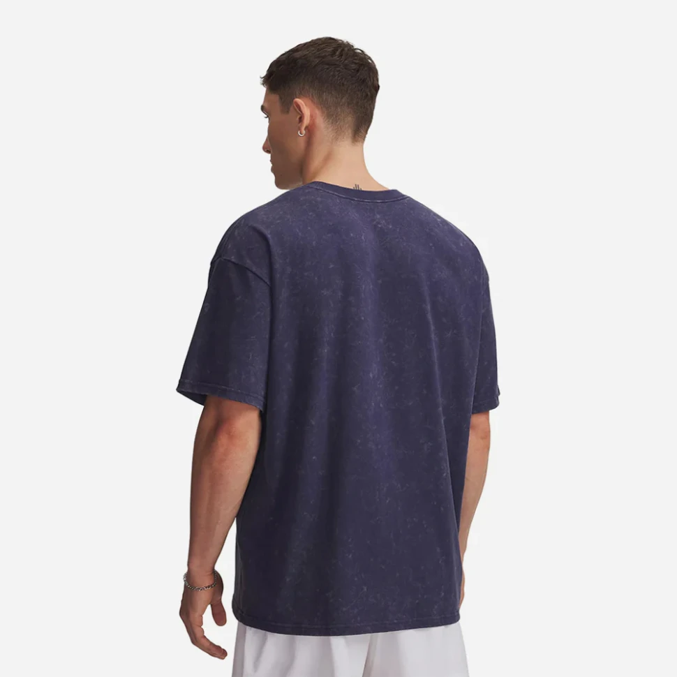 Футболка Under Armour UA M HW OS LOGO WASH SS 1389147-403