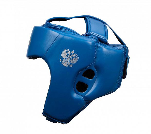 Шлем боксерский Clinch Olimp Dual C113синий