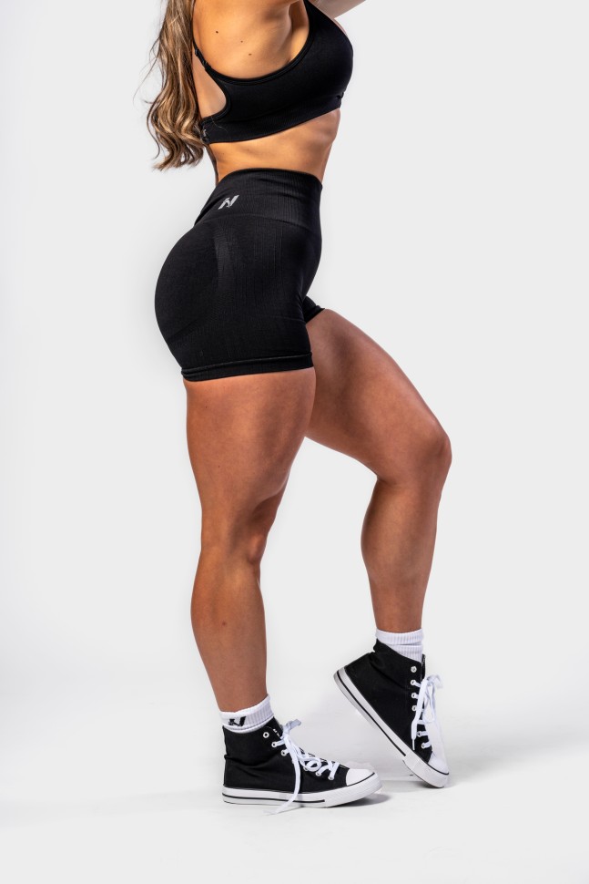 Шорты Nebbia High Waisted Push-Up Shorts TOTALLY SEAMLESS 304 Black