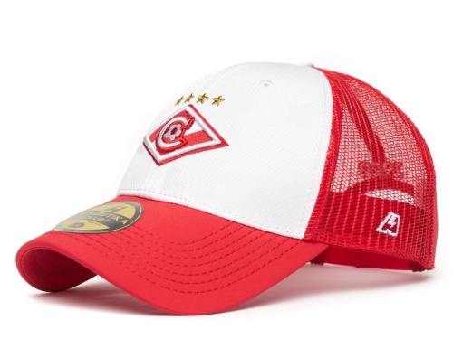 Бейсболка ATRIBUTIKA & CLUB ФК Спартак, бел.-красн. 120450