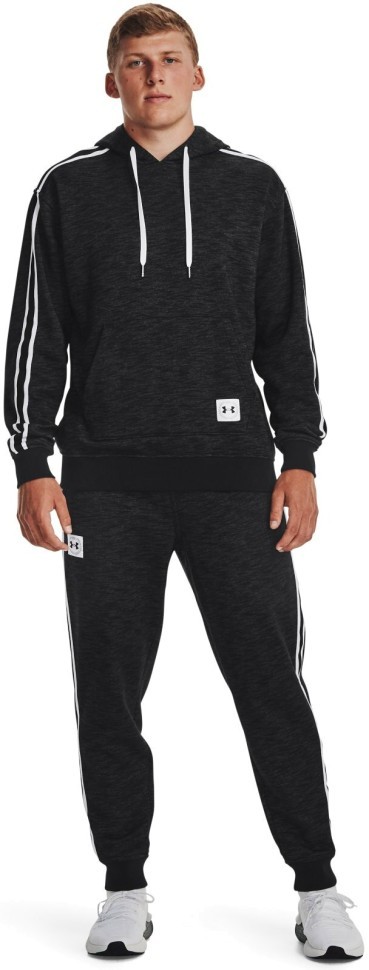 Толстовка Under Armour UA Essential Heritage Flc HD-BLK 1373813-001