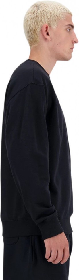 Джемпер New Balance Small Logo French Terry Crew MT41507BK