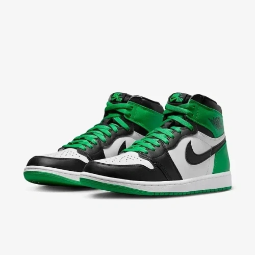 Кроссовки Nike AIR JORDAN 1 RETEO HIGH OG  BLACK AND LUCKY GREEN DZ5485-031