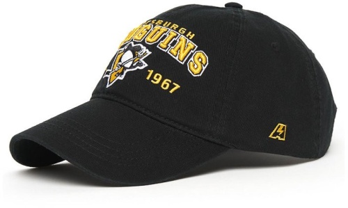 Бейсболка ATRIBUTIKA & CLUB Pittsburgh Penguins, черн. 29038