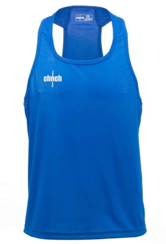 Майка боксерская Clinch Olimp C116 синяя