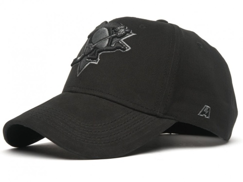 Бейсболка ATRIBUTIKA & CLUB Pittsburgh Penguins, черн. 31595