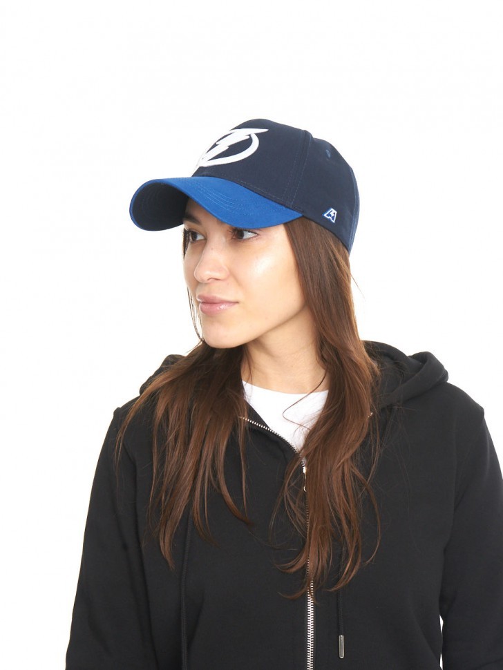 Бейсболка ATRIBUTIKA & CLUB Tampa Bay Lightning, син.-голуб. 31226