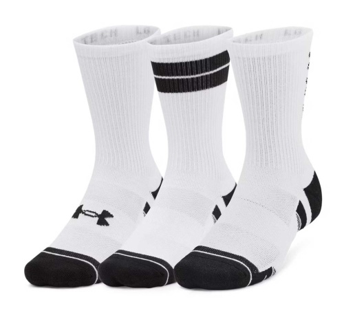 Носки Under Armour (3 пары) UA Perf Tech Nov 3pk Crew 1379515-101