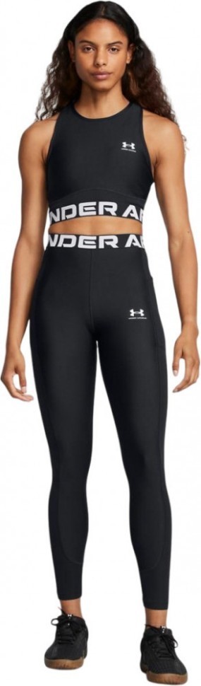 Леггинсы Under Armour HeatGear Rib Legging 1388693-001
