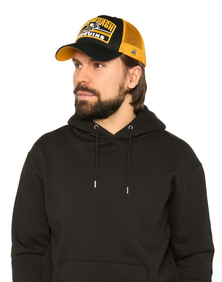 Бейсболка ATRIBUTIKA&CLUB Boston Bruins, черн.-желт. 31732