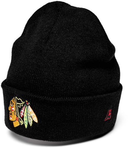 Шапка ATRIBUTIKA & CLUB Chicago Blackhawks, черн. 59001
