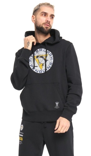 Толстовка ATRIBUTIKA & CLUB Pittsburgh Penguins, темно-сер. 367060