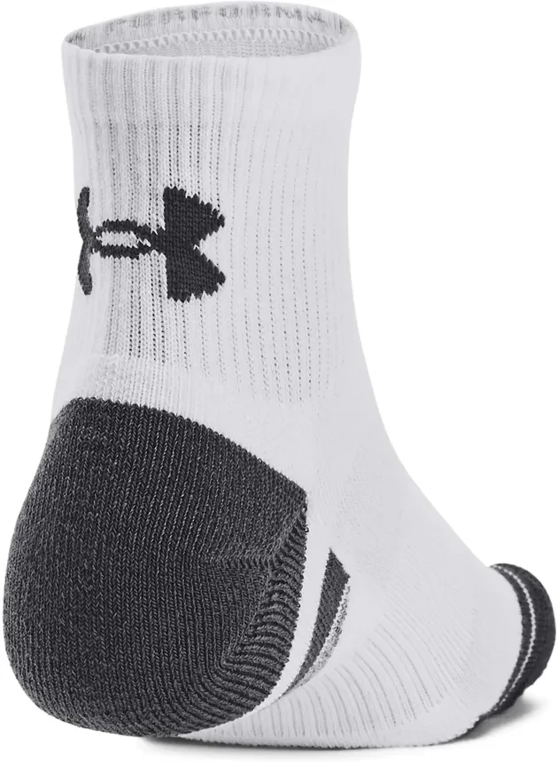Носки Under Armour UA Performance Tech 3pk Qtr-WHT 1379510-100