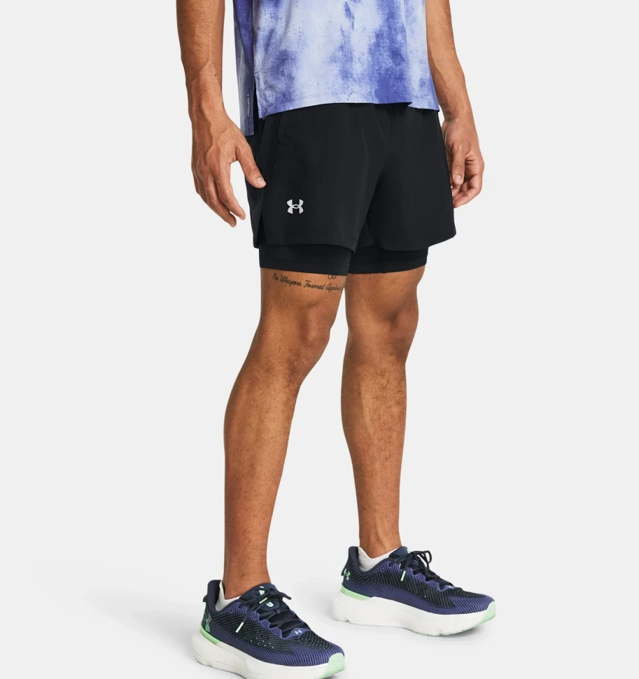 Шорты Under Armour UA LAUNCH 5'' 2-IN-1 SHORT 1382640-001