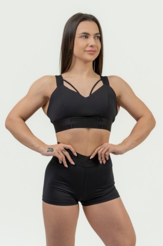 Топ NEBBIA 844 Women's Padded Sports Bra INTENSE Iconic Black