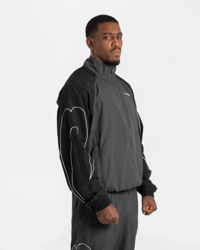 Ветровка BoxRaw Tunero Track BXRW-TTJK Grey-Black