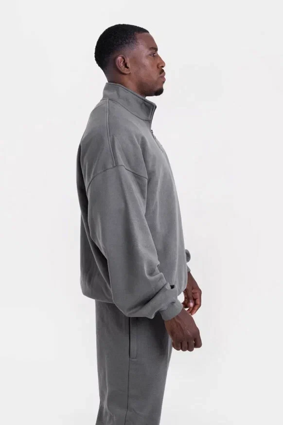Свитшот BOXRAW East Street 1/4 Zip BXRW-U-ESQZ-Grey