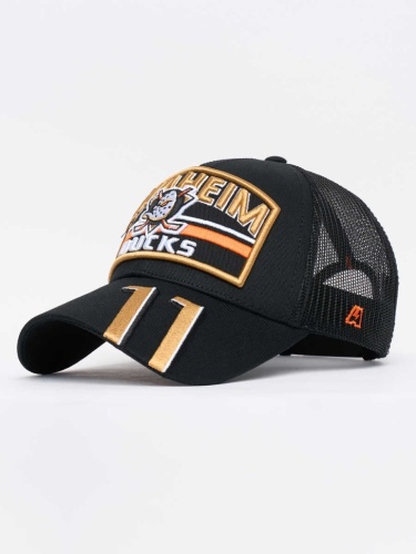 Бейсболка ATRIBUTIKA & CLUB Anaheim Ducks, оранж.-черн. 32329