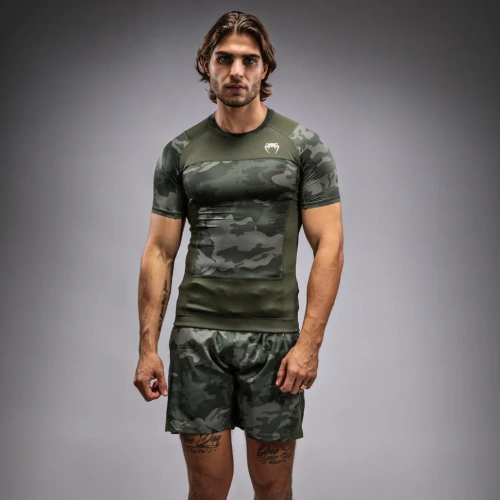 Рашгард Venum G-Fit Air Men's S-S Rashguard - Army Camo Ven05007-534