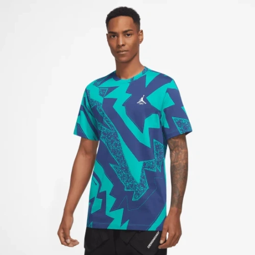 Футболка Nike M J ESS SS AOP CREW DQ7368-322