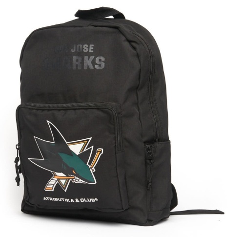 Рюкзак детский ATRIBUTIKA & CLUB San Jose Sharks, черн. 58180
