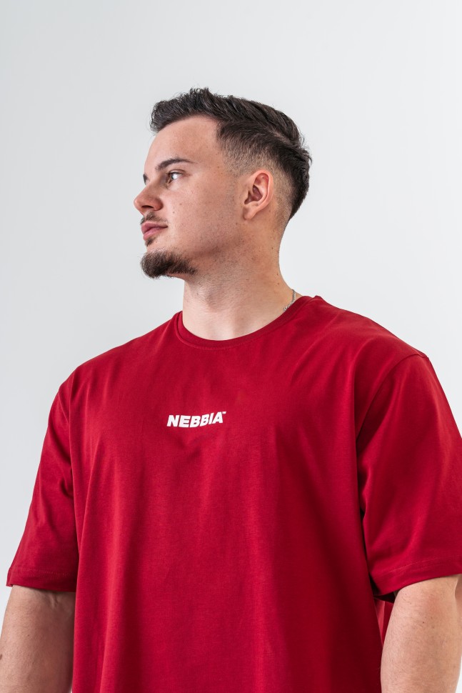 Футболка Nebbia GYM ESSENTIALS 381 Red